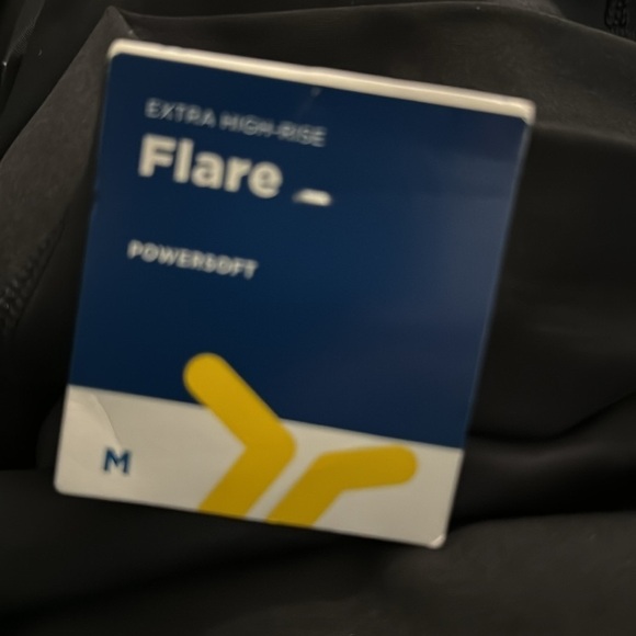 NWT! Black Extra High-Waisted PowerSoft Flare Pants for Women - Multiple 🏋️ - Picture 10 of 12